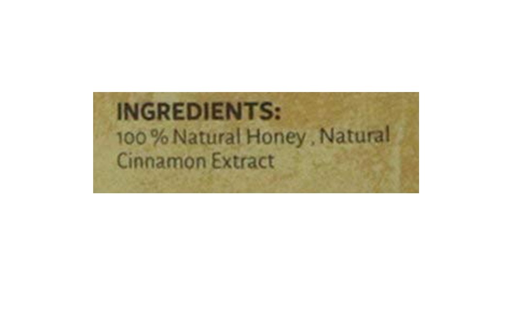 Nutty Yogi Cinnamom Honey    Glass Jar  400 grams